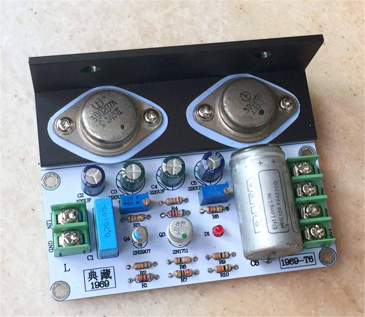 HiFi JLH 1969 HIFI Amplifier Audio Power Class A Amplifier Board Stereo PCB DIY Kit for 3-8 Inch Ful