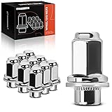 A-Premium 10Pcs M12 x 1.5 Wheel Lug Nuts Compatible