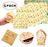 Bienenenwachs-Wraps Set aus Bio-Lebensmittelaufbewahrung, kein Abfall von Käse u
