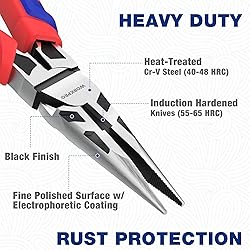WORKPRO Premium 6” Needle Nose Pliers, Paper