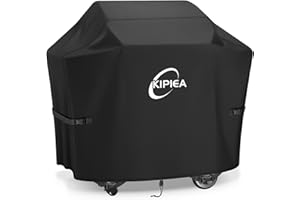 Kipiea 600D Heavy Duty Gas Grill Cover for Weber Spirit 300 Series Grills, Including Spirit E-310, E-330 & S-315, 52-Inch Wat