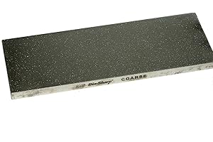 DMT (DIAMOND MACHINING TECHNOLOGY) DMT D8X Diamond Dia-Sharp Bench Stone, Knife Sharpener - Extra Coarse (220) Flat Sharpening, Made in the USA 8" x 3" x 0.38"