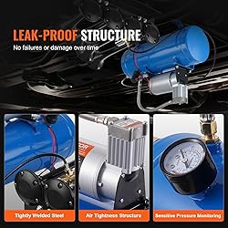 VEVOR 12V Air Compressor with 1.6 Gallon