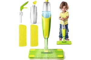 YEEAMMK Toddler Spray Mop-Montessori Toys Mini Size Cleaning Mini Mop That Really Spray -Kid Pretend Play Toys Gift for Toddlers Girls Boys