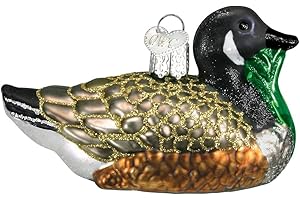 Old World Christmas Wildlife Animals Glass Blown Ornaments for Christmas Tree Canada Goose