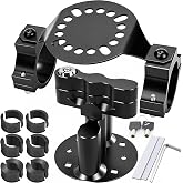 Drieaco Upgraded RX-LOX-PM Gas Can Pack Mount with Keys Locking Compatible with Rotopax Gasoline Pack &amp; Water Pack Fuelpax Standard Pack, Universal Water Tank Gas Can Mount Kit for UTV ATV Jeep Truck