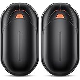 AI Hand Warmers Rechargeable 2 Pack, AI Smart Chips Electric Hand Warmers, 20Hrs Long Safe Heat, Portable Pocket Heater, Gifts for Christmas, Outdoor, Hunting, Golf, Camping Accessories