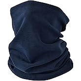 EXski Winter Neck Gaiter Warmer, Soft Fleece Face Mask Scarf for Cold Weather Skiing Cycling Outdoor Sports