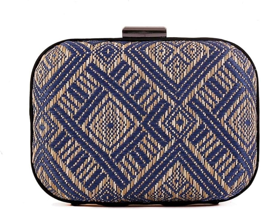 In Women'S Clutch Handbags Woven Clutch Bag Straw Woven Banquet Bag