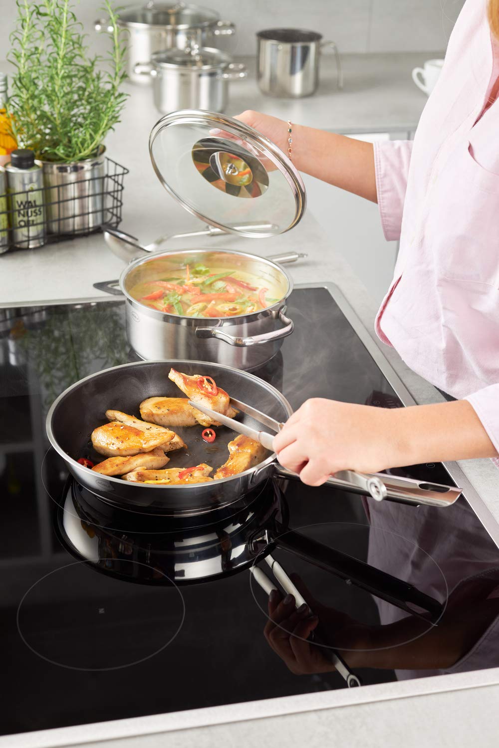 Rösle Elegance Stainless Steel Cookware Set, 10 Piece