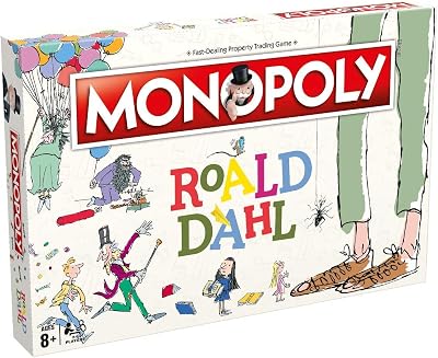 Winning Moves Roald Dahl Monopoly Board Game - Choose Your Token 8+ ages