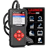 LAUNCH Creader 300 OBD2 Scanner with Full OBD-II Functions Engine Fault Code Reader Diagnostic Scan Tool for All OBDII Protocol Vehicles