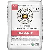 King Arthur 100% Organic All-Purpose Flour, Unbleached, 2 lb (Pack of 1) - Non-GMO Project Verified, No Preservatives
