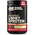 Optimum Nutrition Gold Standard 100% Whey Protein Powder, Vanilla Ice Cream, 0.68 Pound (Pack of 1)