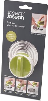 Joseph Joseph Can-Do Compact Can Opener White/Green Automatic Grip view 5