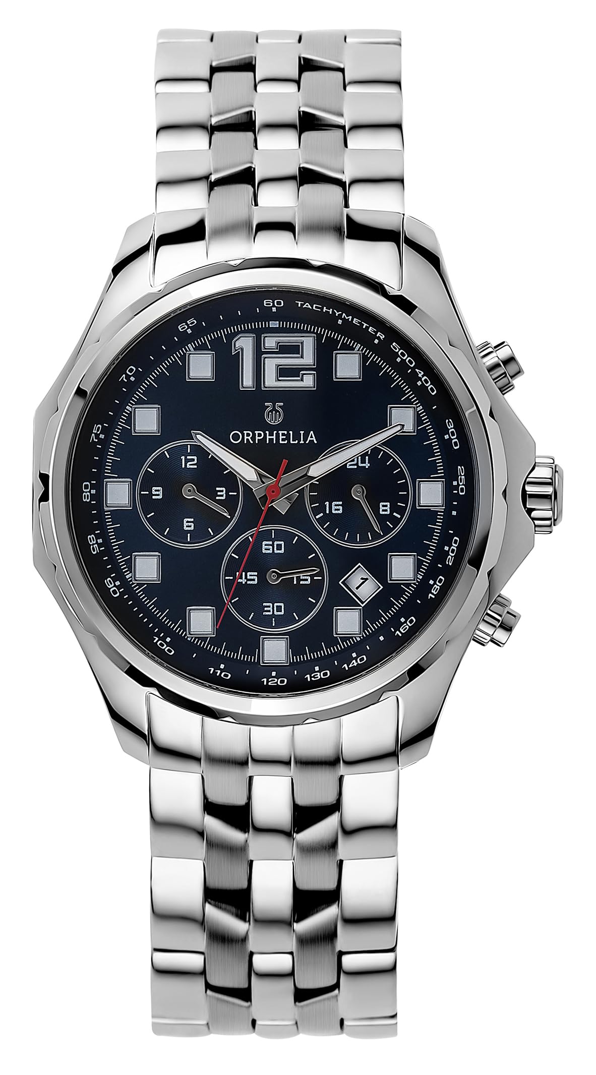 Orphelia Mens Quartz Watch, Chronograph Display and Stainless Steel Strap OR82700