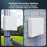 YuanLey 4-Port Gigabit Outdoor PoE Ethernet Switch Unmanaged VLAN 78W IEEE af/at view 6