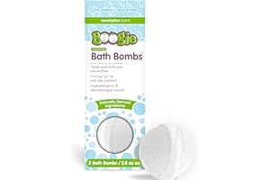 Boogie Kids Bath Bombs by The Makers of Boogie Wipes, Boogie Fizzies, Calming Bath Bombs, Naturally Derived, Made with Aloe a