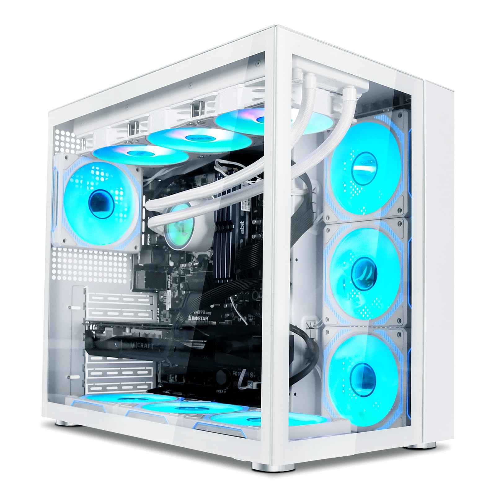Mua S580 ATX Mid-Tower PC Case, Desktop Gaming Computer Chasssis, Front ...