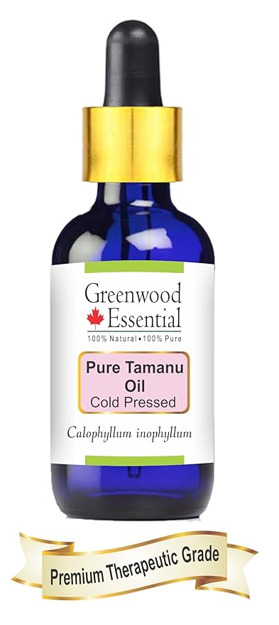 Greenwood Essential Pure Tamanu Oil, Calophyllum Inophyllum, 30 ml