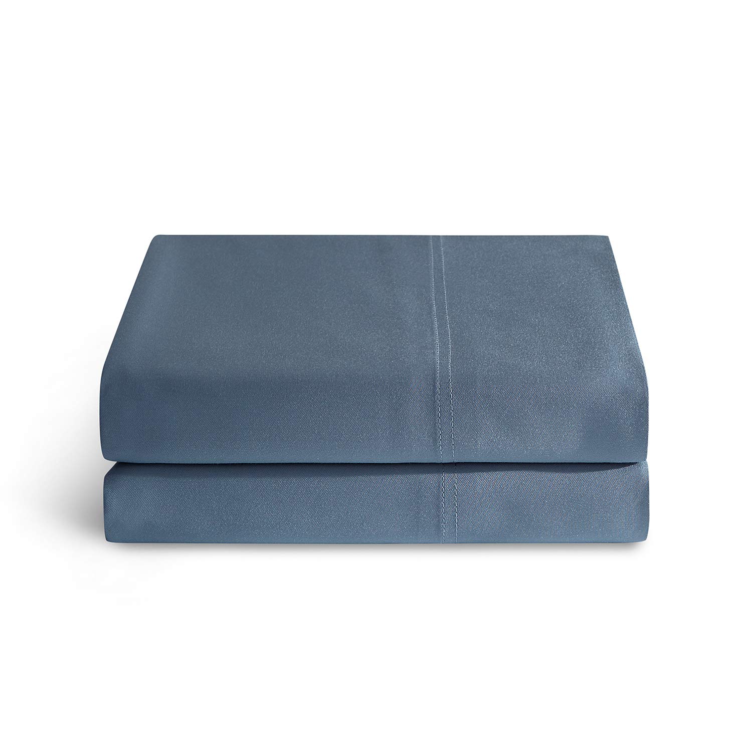 YnM 100 Percent Bamboo Pillowcase 2 Pack, Standard/Double(50cmx70cm), Blue Grey