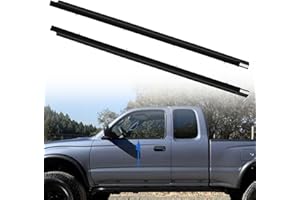 KMBNTU 2PCS Driver and Passenger Side Outer Door Window Belt Weatherstrip Kit Compatible with 1995-2004 Toyota Tacoma Replace 68160-04020 68210-04020