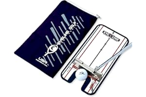 Genuine EyeLine Golf Alignment Putting Mirror - Top Training Aid on The PGA Tour - See Rapid Improvement - Helps Beginner, Junior, and Scratch Golfers