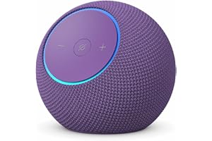 Amazon Echo Dot Max (Geração mais recente), smart speaker com Alexa, som envolvente e hub de casa inteligente integrado, ideal para sua sala de estar, Cor Roxa, com Acesso Antecipado à Alexa+