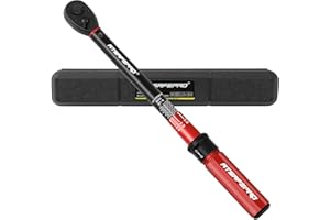 ATsafepro 1/2-Inch Drive Click Torque Wrench With Range Scales 10-170FT.LB, Dual-Direction 72-Tooth Suit for Motorcycle, Car,