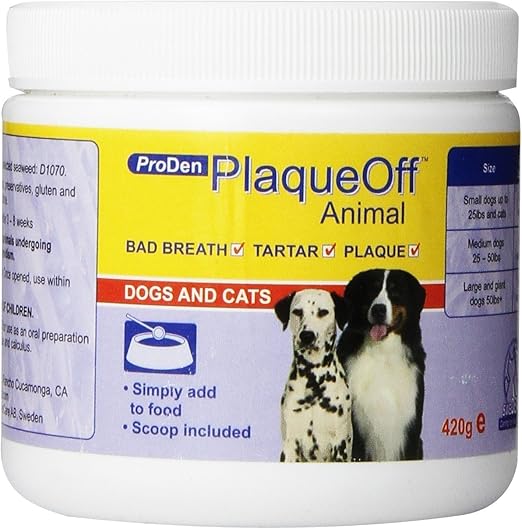 plaque off powder for dogs amazon