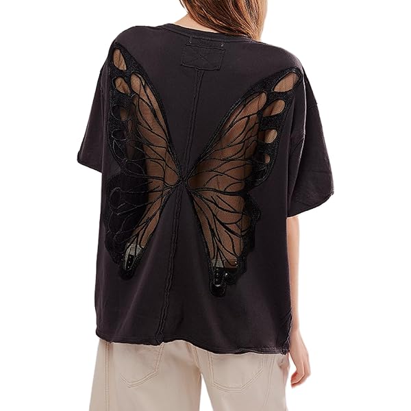 トップス melt the lady sheer hook butterfly tops MELT THE LADY lace sheer hook tops - メルカリ