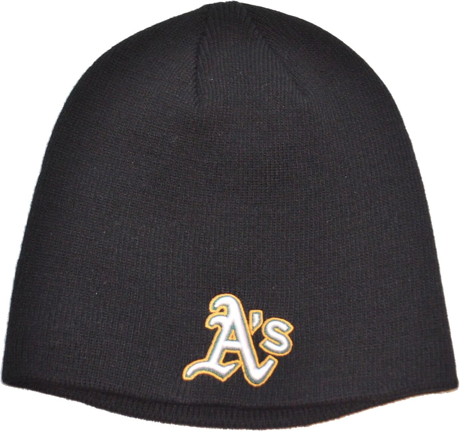 '47 Oakland Athletics A's Black Skull Cap MLB Cuffless