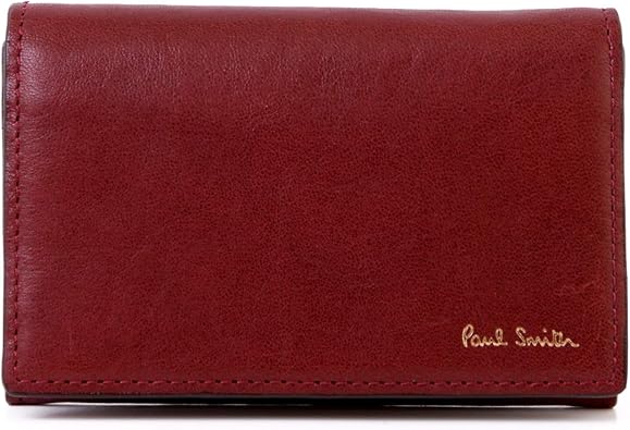 Amazon 名入れ可 ポールスミス Paul Smith 正規品 本革 カードケース サプルベジタンレザー 名刺入れ P042s Paul Smith ポール スミス 名刺入れ