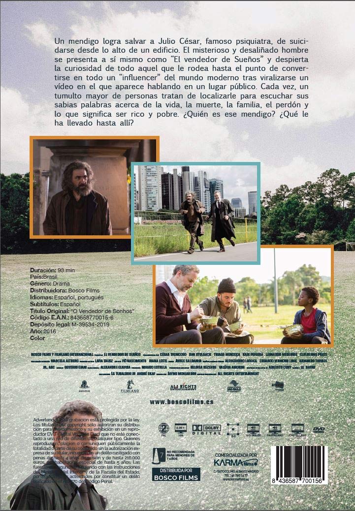 El Vendedor De Suenos Dvd Amazon Es Cesar Troncoso Dan