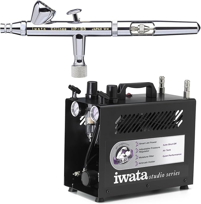 IWATA ECLIPSE HPBS AIRBRUSHING SYSTEM WITH POWER JET PRO