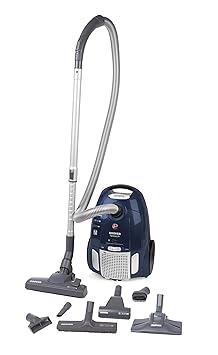 Hoover TE 80 PET Telios Plus Staubsauger mit Beutel Kunststoff 3.5 liters, Blau