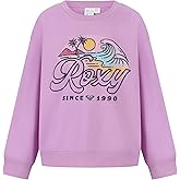 Roxy girls Oversized Pullover Crewneck Sweatshirt, Soft & Comfortable