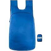 Nanobag Daypack - Ultralight 16L Foldable Travel & Hiking Backpack, Reusable, Packable, Collapsible Bag for Men & Women