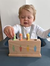 Jaques of London Bunny Pop Up Toy Wooden Educational Toy for 12 Months+ view 9