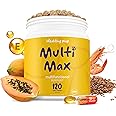 Dog Multivitamin Supplement - 120 Soft Chew Dog Vitamins and Supplements with Omega, Probiotics, Glucosamine, and More - for Small, Large, and Senior Dogs