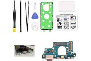 GREEN FUSION Charging Port Replacement Kit Compatible with Galaxy S20 FE 5G US Version, SM-G781U, SM-G781U1, SM-G781W, SM-G781V Dock Board USB-C Connector, with Instruction Manual, Toolkit