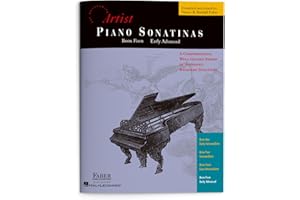 Piano Sonatinas Book 4 - Developing Artist Original Keyboard Classics | Sheet Music for Late Intermediate Students | Faber Piano Method Book with Sonatas by Mozart, Beethoven, Haydn, Clementi and More