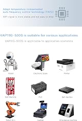 Vonets VAP11G-500S WiFi Bridge Repeater 2 RJ45 Ports 300Mbps 2.4GHz for IoT PLC view 5