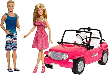 jeep barbie e ken