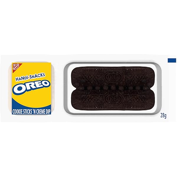 HANDI-SNACKS OREO COOKIE STICKS ‘N CREME DIP SNACK PACKS, 20 SNACK PACKS