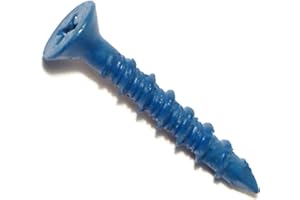 Hard-to-Find Fastener 014973211639 Phillips Flat Tapcon Screws, 3/16 x 1-1/4-Inch, 35-Piece