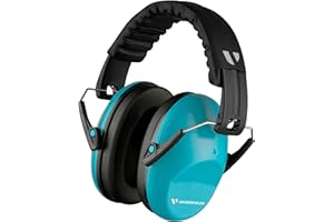 Vanderfields - Hearing Protection Ear Muffs - Over 31 dB (2K Hz) Broad Noise Cancelling Sound Reduction - Adults & Teens