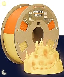 OVERTURE Glow PLA Filament 1.75mm 3D Printer