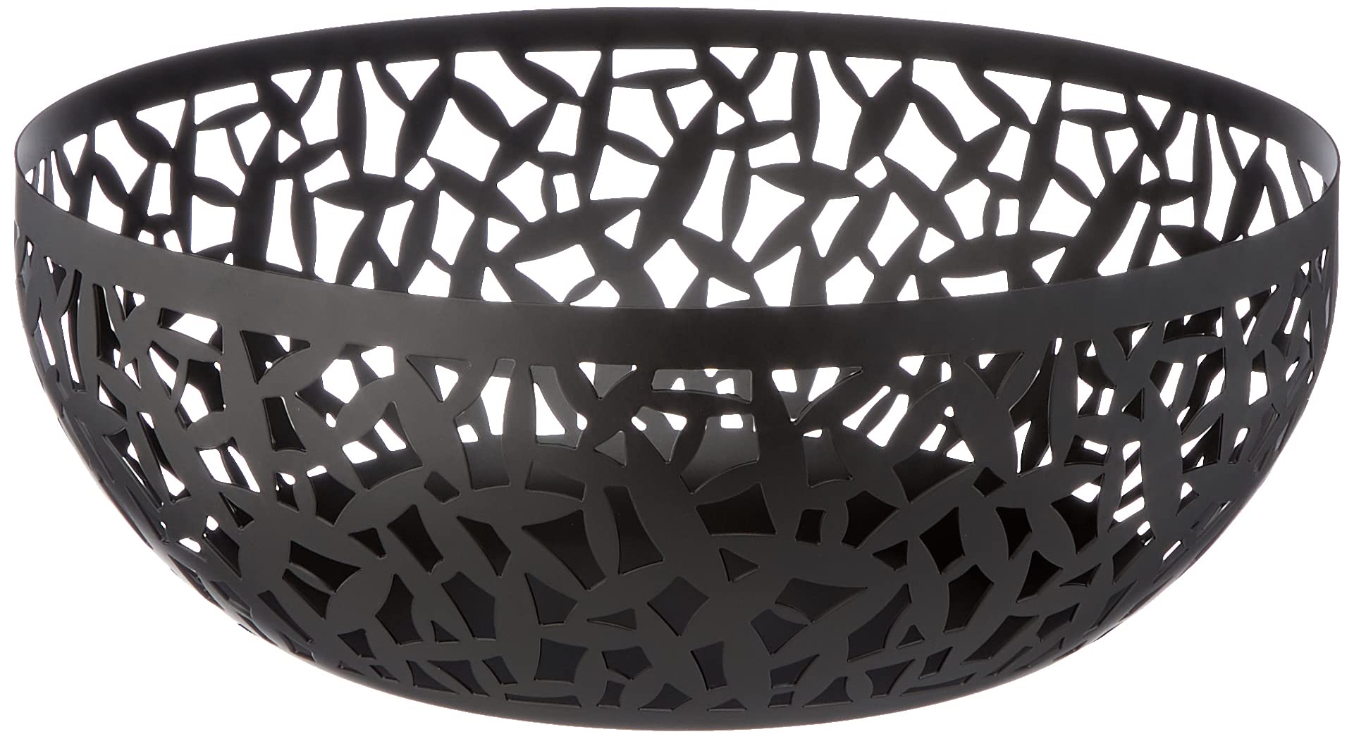 Alessi MSA04/29 B 29 cm Cactus Fruit Bowl, Black
