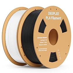 DEEPLEE PLA 1.75mm 3D Printer Filament, Dimensional